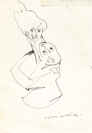 REMO BRINDISI (1918-1996) - Senza Titolo