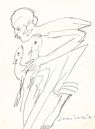 REMO BRINDISI (1918-1996) - Senza Titolo
