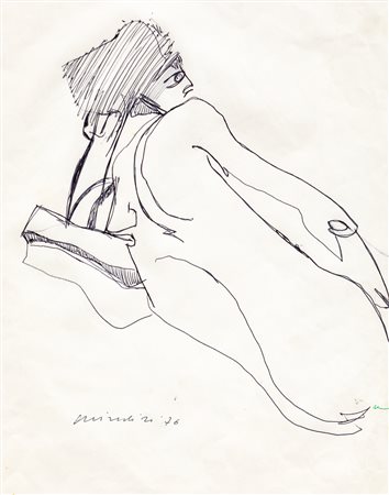 REMO BRINDISI (1918-1996) - Senza Titolo, 1976