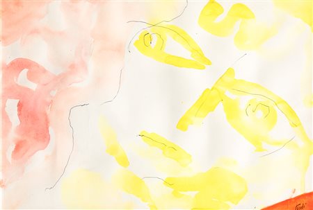 VIRGILIO GUIDI (1891-1984) - Volto, primi anni '80