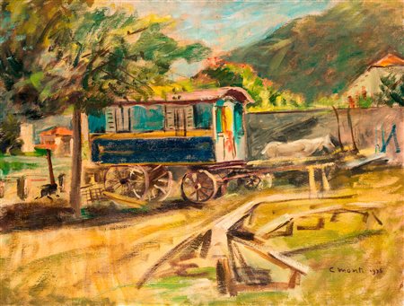 CESARE MONTI (1891-1959) - Senza Titolo, 1935