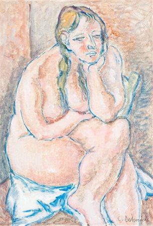 CRISTOFORO DE AMICIS (1902-1987) - Piccolo nudo