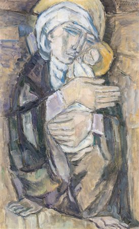 CRISTOFORO DE AMICIS (1902-1987) - Madonna, 1980