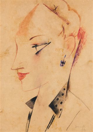 ALBERTO MANFREDI (1930-2001) - Senza Titolo, 1994