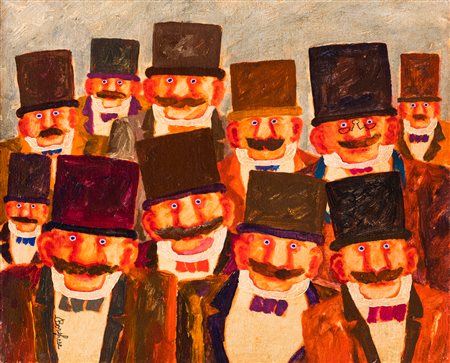 FRANZ BORGHESE (1941-2005) - Senza Titolo