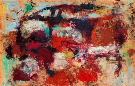 EDOARDO FRANCESCHINI (1928-2006) - Senza Titolo, 1956