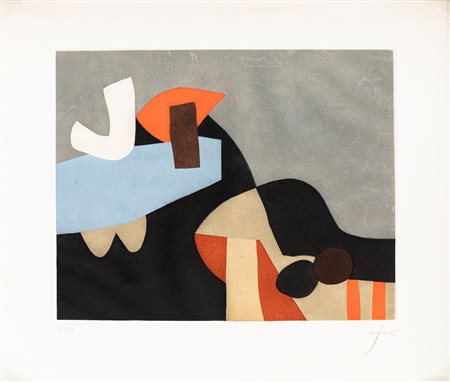 AFRO BASALDELLA (1912-1976) - L'invitation au voyage, 1975