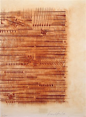 ARNALDO POMODORO, senza titolo, 1982