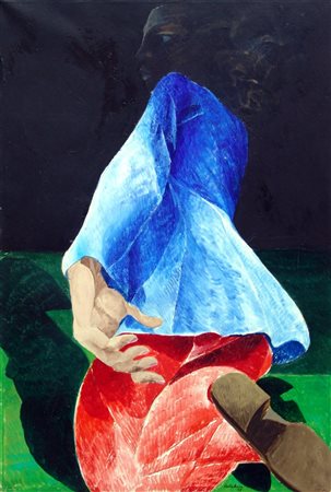 ENNIO CALABRIA, Studio per figura, 1972