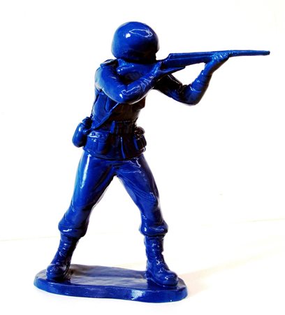 ANTONIO MONSURRO', ALESSANDRO PADOVAN, Peacekeepers pop color (blue), 2016