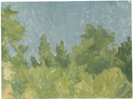 GIORGIO MORANDI 1890 - 1964 PAESAGGIO signed and dated 923, oil on canvas...