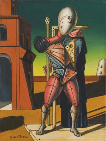 GIORGIO DE CHIRICO 1888 - 1978 IL TROVATORE signed, signed, titled and...