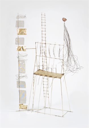 FAUSTO MELOTTI 1901-1986 SENZA TITOLO Brass. Executed in 1976. This work is...