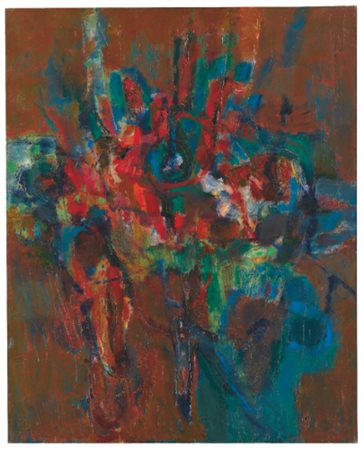 RENATO BIROLLI 1905-1959 ESPANSIONE (N. 2) signed and dated 1957; titled and...