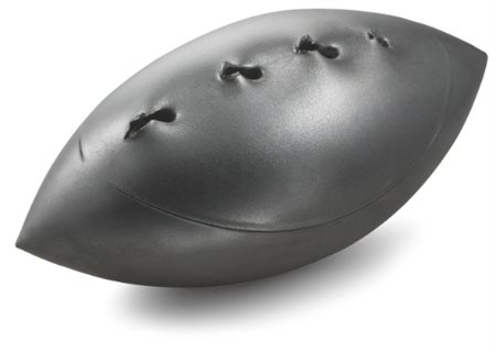 LUCIO FONTANA 1899 - 1968 CONCETTO SPAZIALE signed, painted terracotta....