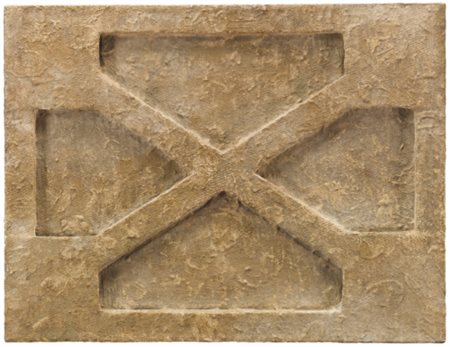 SALVATORE SCARPITTA 1919 - 2007 BUNKER SIGNAL signed, titled, dated 1961 and...