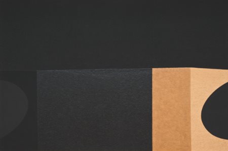 ALBERTO BURRI 1915 - 1995 CELLOTEX signed on the reverse, acrylic and vinavil...