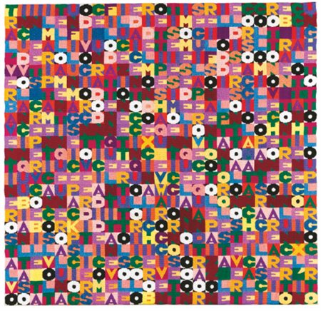ALIGHIERO BOETTI 1940 - 1994 SENZA TITOLO (TRA L'INCUDINE E IL MARTELLO)...