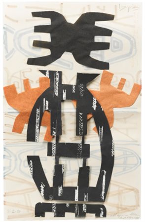 GIUSEPPE CAPOGROSSI 1900 - 1972 SUPERFICIE CP/978 signed, dedicated and dated...