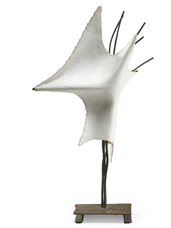 NINO FRANCHINA 1912-1988 PICCOLA ASTRA iron, chalk and stucco. Executed in...