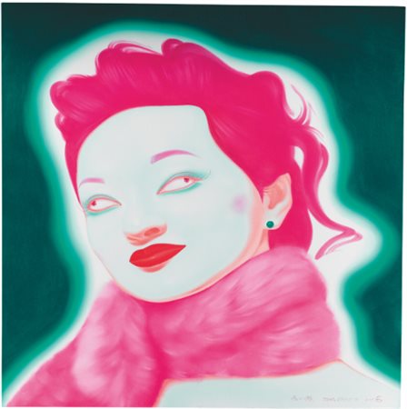 FENG ZHENGJIE N. 1968 CHINESE PORTRAIT G SERIES NO. 46 signed and dated 2006,...