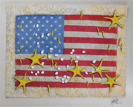 Omar Aprile Ronda AMA LA NATURA serigrafia su pvc neutro, cm 70x90 esemplare...