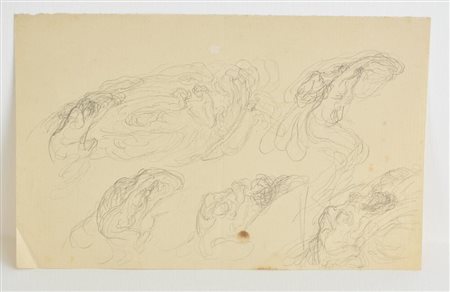 Edoardo Rubino SENZA TITOLO matita su carta, cm 14x21 L'opera presenta...