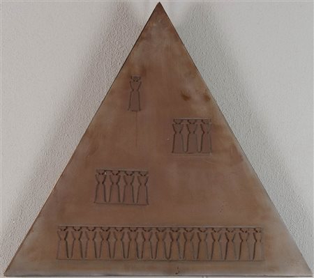 RAIMONDO RIMONDI (San Pietro in Casale 1922 - Bologna 2007). 'Triangolo'....