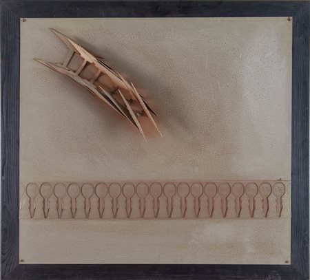 RAIMONDO RIMONDI (San Pietro in Casale 1922 - Bologna 2007). 'Senza titolo'....