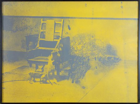 ANDY WARHOL (Pittsburgh 1928 - New York 1987). 'Electric Chair', 1971....