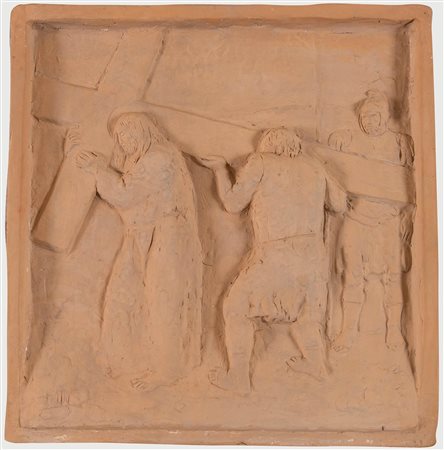 CLETO TOMBA (Castel San Pietro Terme 1898 - Bologna 1987). 'Via Crucis'....