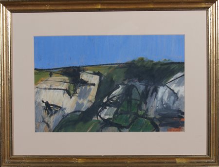 MORLOTTI ENNIO, "Paesaggio", '80