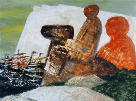 FIUME SALVATORE, "Il golfo degli argonauti", 1989
