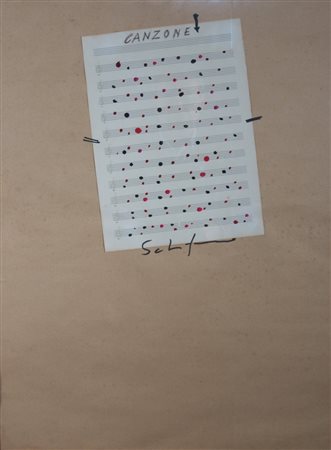 SCHIFANO MARIO, "CANZONE", '80