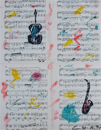 CHIARI GIUSEPPE, "Spartito musicale"