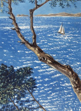SAVINIO ALBERTO, "Mare ligure sotto il sole", 1949