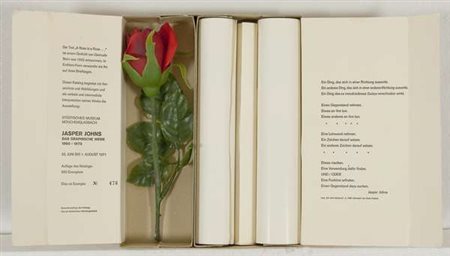 Jasper Johns A rose is a rose, 1971 multiplo,es. 476/500 Dimensioni : cm....