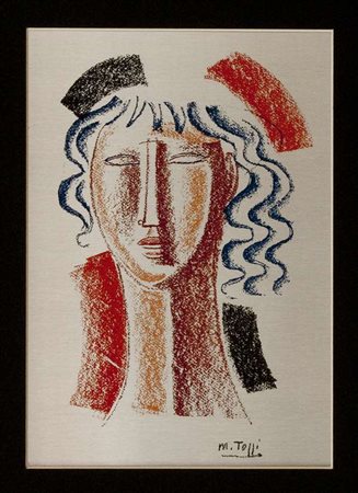 Mario Tozzi Senza titolo, 1975 serigrafia su lastra di alluminio,es. 362/500...