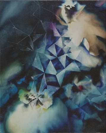 Enrico Minguzzi Senza titolo, 2012 acrilico e olio su tela Dimensioni : cm....