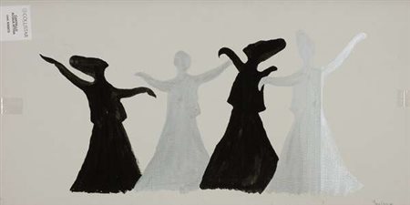 Pietro Caire Lanterna Magica, 2011 acrilico su cartone Dimensioni : cm....