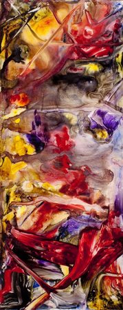 Giovanni Bodigoi (Bodi) Senza titolo, 2010 tecnica mista,olio,acrilico e...