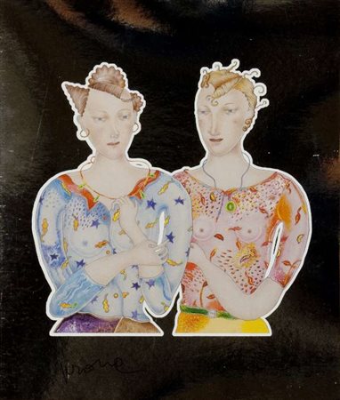 Luca Alinari Senza titolo stampa,es. prova d'autore Dimensioni : cm. 28x24...