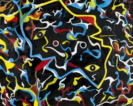 Nicola Bardetta Forme, 2012 olio su tela Dimensioni : cm. 40x50 Firma in...