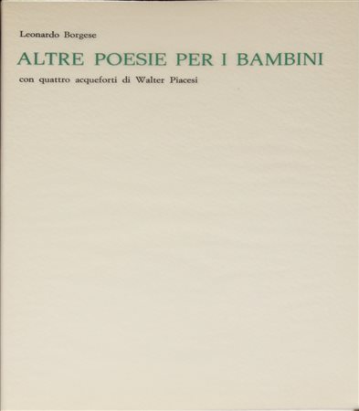 PIACESI WALTER Altre poesie per i bambini