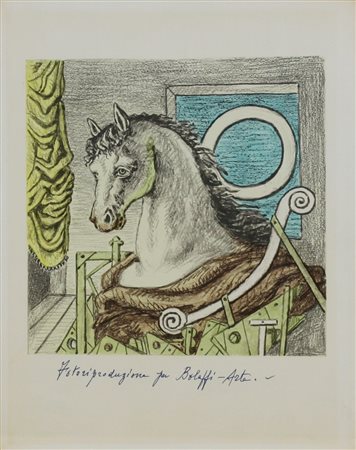 DE CHIRICO GIORGIO Lettara "O"