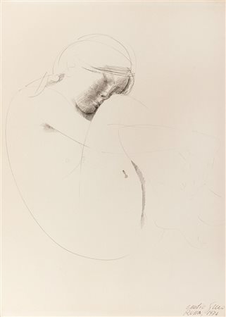 Emilio Greco (Catania 1913-Roma 1995)  - Nudo di donna, 1974