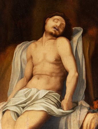Scuola dell'Italia settentrionale, secolo XVI e restauratore moderno - Pietà