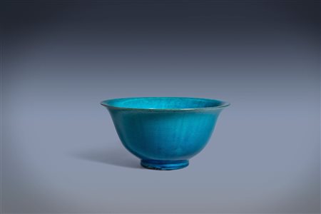 Grande ciotola  in porcellana azzurra, Cina secolo XIX
