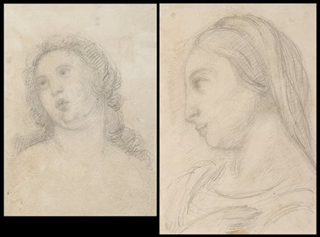 Seguace di Giovanni Carnovali detto il "Piccio"

Teste femminili
Coppia di dise