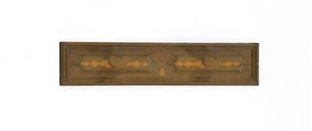 Piccolo appendiabiti pensile a due grucce (cm 102x22) (difetti)